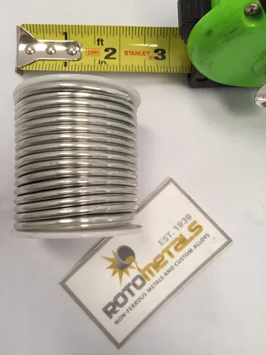 Vista 3 de Soldadura de hoja de zinc - Bobina de 1 libra