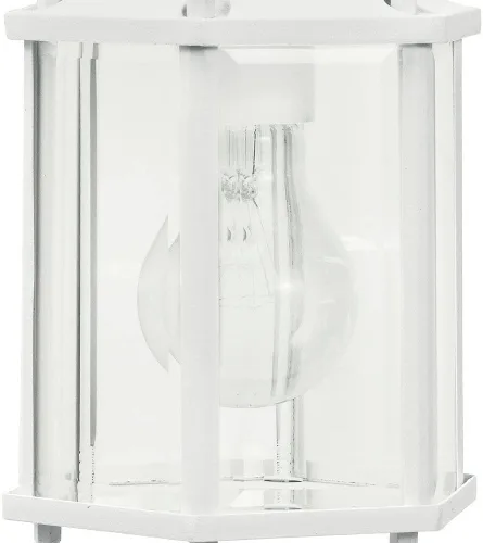 Vista 5 de Kichler Chesapeake - Lámpara de pared para exteriores de 10.25 pulgadas con cristal biselado transparente, color negro