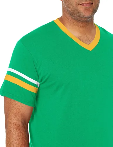 Vista 95 de Augusta Sportswear Jersey de rayas de manga para hombre