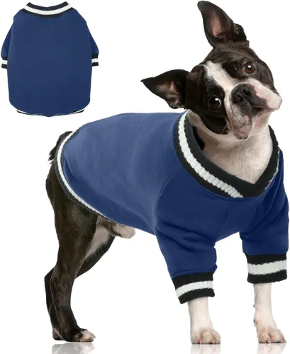 Vista 13 de FUAMEY Sudadera para Perro, Suéteres de Invierno para Perro, Ropa Cálida para Perro, Chaleco para Perro, Sudadera Gruesa para Cachorro, Suéter