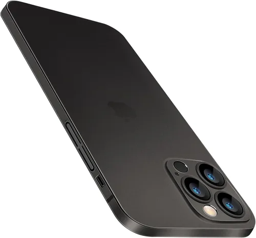 Vista 7 de Funda delgada compatible con iPhone 12, con acabado mate fino como papel, antihuellas dactilares y no se pone amarillenta, funda ultra protectora