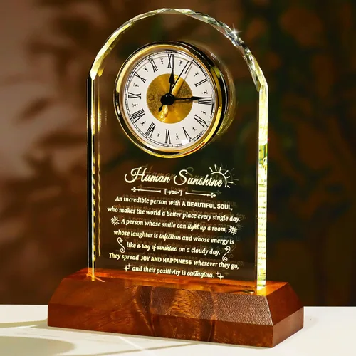 Vista 19 de Arikyrist Reloj de cristal, regalos cristianos para mujeres, ideas Biblia con flor