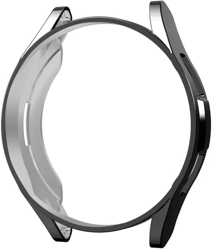 Vista 7 de Funda compatible con Samsung Galaxy Watch 6 Classic de 1.693 in 2023, suave TPU chapado en todo el contorno, a prueba de arañazos, funda protectora