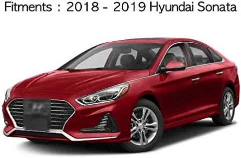 Vista 2 de Alerón trasero para Hyundai Sonata 2018 2019