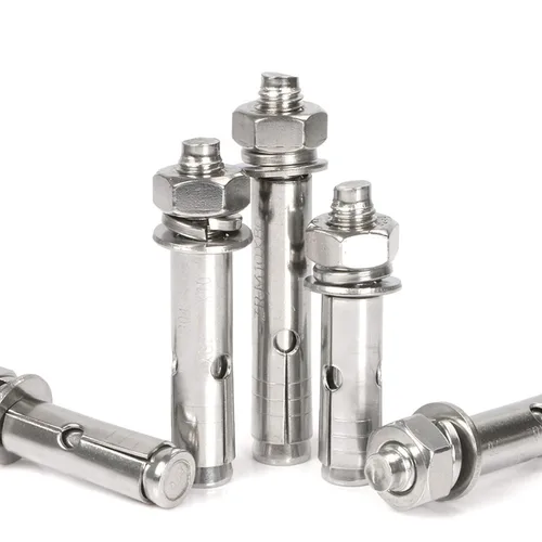 Vista 5 de 5 piezas de pernos de expansión de acero inoxidable 304 M6 x 1.969 in 304, tornillo de expansión hexagonal externo, anclaje de manguera, cubierta