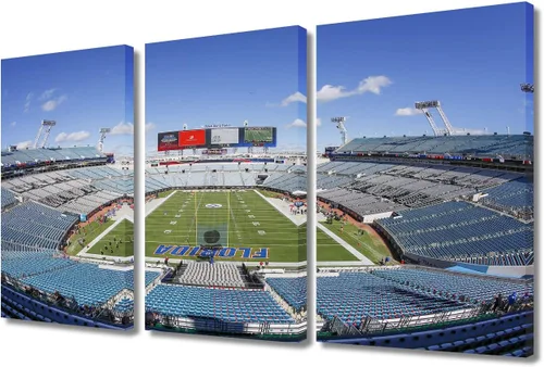Vista 12 de Lincoln - Lienzo decorativo para pared, diseño de campo financiero de Filadelfia, paisaje de estadio de fútbol de Filadelfia, decoración de pared