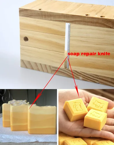 Vista 3 de Voulosimi - Moldes para tartas de madera con cortador ondulado y corte recto