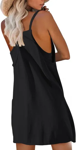 Vista 5 de ATHMILE Vestidos de verano para mujer, minivestido deportivo, deportivo, deportivo, deportivo, vestido corto para mujer, golf, tenis, ejercicio