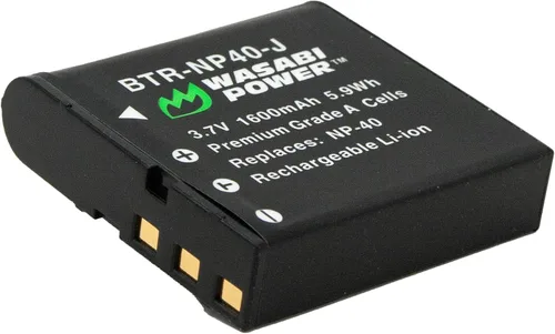Vista 2 de Wasabi Power Batería (paquete de 2) para Kodak LB-060 y Kodak AZ361, AZ362, AZ421, AZ422, AZ521, AZ522, AZ525, AZ526, AZ527, AZ528