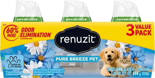Vista 14 de Renuzit Snuggle Ambientador de gel sólido, aroma Linen Escape, 7 onzas, 12