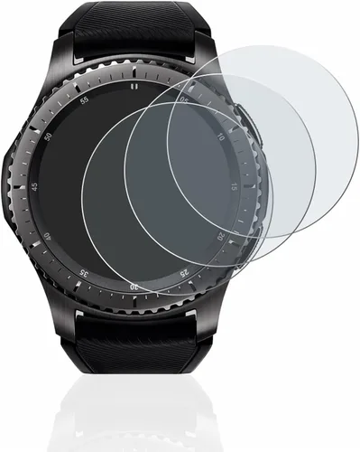 Vista 2 de brotect Paquete de 6 protectores de pantalla compatibles con Samsung Gear S3 Frontier/S3 Classic Protector de pantalla antirreflejos