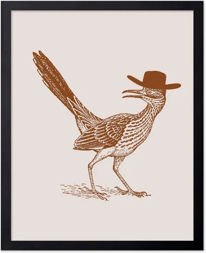 Vista 240 de Poster Master Póster de You've Yeed Your Last Haw - Impresión retro de vaquero marrón - Arte occidental - Arte moderno - Arte del salvaje oeste