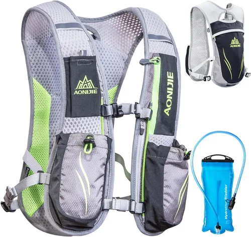 Vista 14 de TRIWONDER Running Vest Hydration Pack Backpack for Men & Women, Lightweight Trail Marathon Run Race Vest for Cycling Jogging