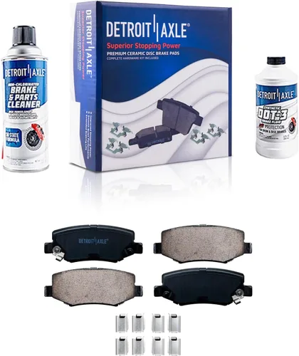 Vista 24 de Detroit Axle - Pastillas de freno para Dodge Ram 2500 3500 2003-2008, Ram 4000 2005-2008, 2004 2006 2007 Pastillas de freno de cerámica delanteras