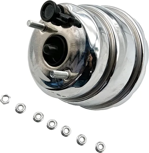 Vista 8 de 7 "Dual Power Booster 1-1/8 "Smooth Top Master Cylinder Kit Booster Kit de conversión de disco de 4 ruedas CNCB70008
