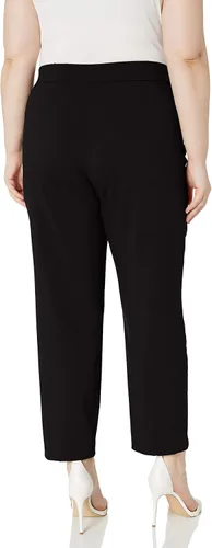 Vista 3 de Alfred Dunner Pantalón clásico Allure Fit proporcionado para mujer con cintura elástica cómoda