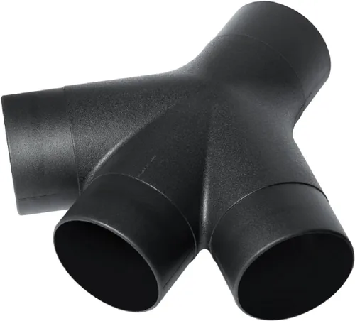 Vista 8 de POWERTEC 70276 Accesorio Divisor de Recolección de Polvo de 4 Pulgadas a 2-1/2 Pulgadas Ajuste en Y de 4" a 2-1/2