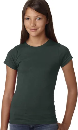 Vista 28 de LAT Niñas Activewear Sportswear Camiseta de longitud más larga (2616)