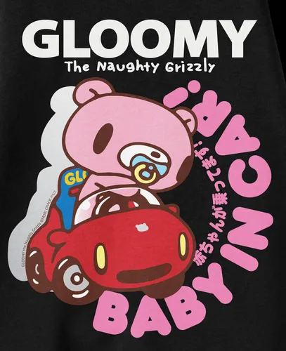 Vista 2 de Bioworld Gloomy Bear Baby In Car - Sudadera de manga larga para niño