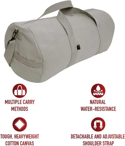 Vista 8 de Rothco Bolsa de lona encerada para hombro