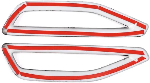 Vista 7 de YIWANG - Cubierta de ventilación lateral de coche de fibra de carbono estilo ABS, 2 piezas para BMW X5 G05 2019 2020 accesorios de coche