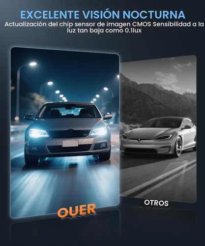 Vista 5 de AUTO-VOX Cámara de respaldo inalámbrica del espejo retrovisor del OEM