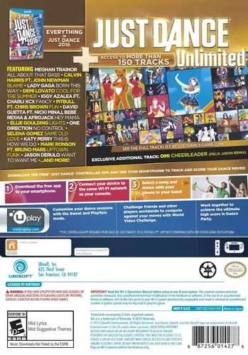 Vista 2 de Just Dance 2016 (Gold Edition) Wii U