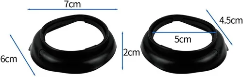 Vista 9 de Protector espaciador de lentes para Meta Quest 3, espejo de auriculares VR, protector de lente antiarañazos para Quest 3, marco resistente a