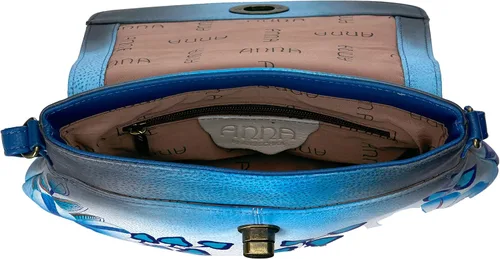 Vista 5 de Anna by Anuschka Medium Flap-Over Crossbody