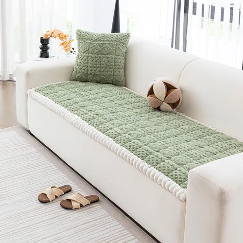 Vista 11 de DREAMINGO Fundas de sofá para mascotas, fundas antideslizantes y mullidas para sofá de perro, lavables geométricas jacquard, protector de cojín 1#