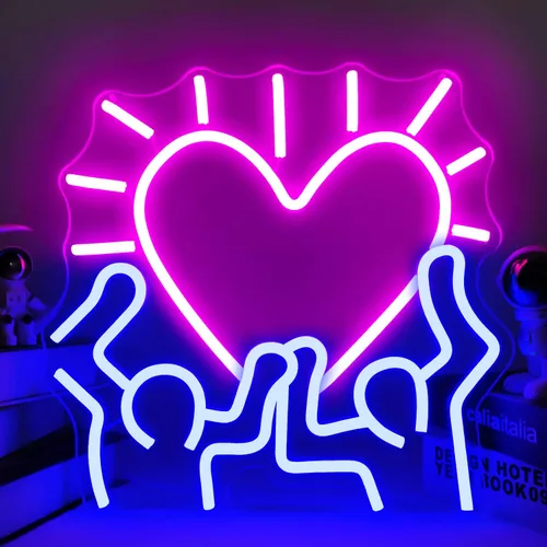 Vista 8 de Letreros de Neón de Béisbol Luces de Neón Letreros Luminosos para Pared Letreros LED Regulables para Dormitorio Habitación de Chicos Club Deportivo