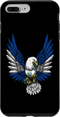 Vista 12 de Funda para iPhone 12 mini con bandera de El salvador y águila salvadoreña