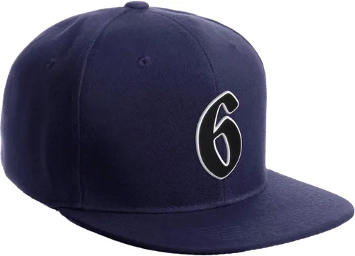 Vista 1492 de Daxton Gorra clásica con visera de billete plano con letras del alfabeto inglés antiguo de la A a la Z