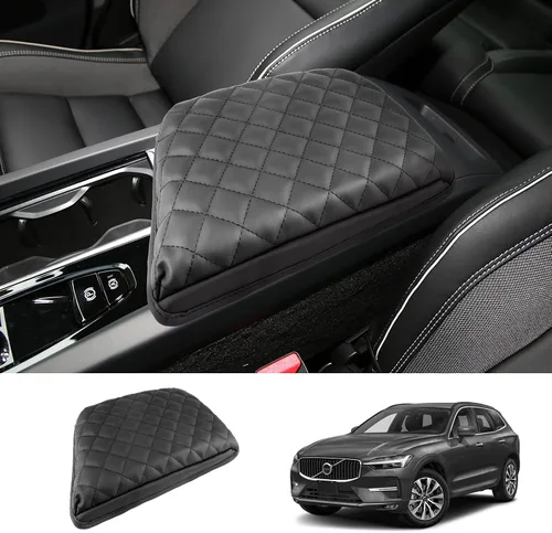 Vista 9 de 2019-2025 2026 Cubierta de Consola Central para Volvo XC40 (Core/Plus/Ultra/Ultimate/Momentum/R-Design/Inscription), Funda de Respaldo de Brazo