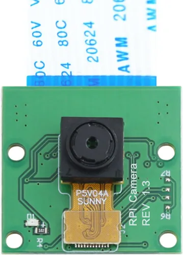Vista 3 de OV5647 Módulo de cámara de 5MP para RPi 2/4/3B+ con cable de cámara de vídeo módulo 1080p OV5647 Webcam 2592x1944 0.134 in