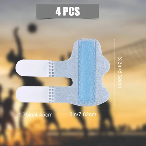 Vista 2 de AIEX Férulas de soporte para dedos 4 piezas (4 colores)