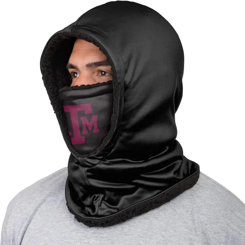 Vista 2 de FOCO NCAA womens Ncaa Team Logo Hooded Gaiter Balaclava Face Cover Negro