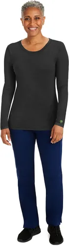 Vista 3 de healing hands - Camiseta interior de manga larga para uniforme médico, camiseta tejida para mujer, 5047 Melissa