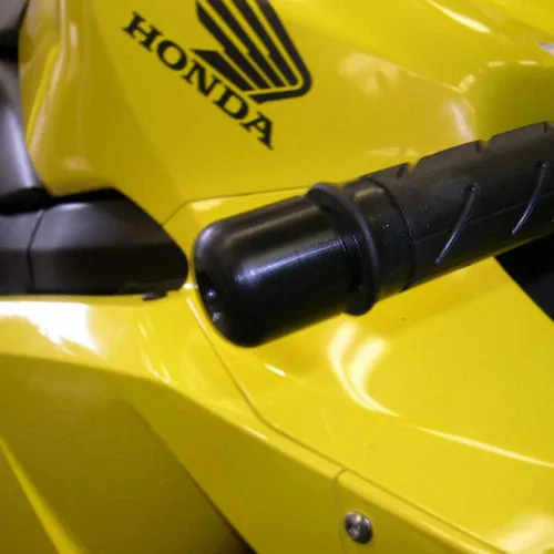 Vista 2 de Shogun Honda CBR600RR CBR1000RR CBR929RR CBR954RR RC51 F2 F3 F4 F4I CBR600F extremos de barra negros - Deslizadores - 725-1309 - Fabricado