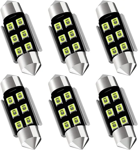 Vista 8 de AUXLIGHT 6614 6641 6612F 6615 F30-WHP TS-14V1CP Bombillas LED de 29 mm de 1.14” Festoon para luz interior de ámbar amarillo, súper brillantes