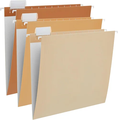 Vista 28 de Y YOMA Paquete de 6 Carpetas Colgantes con Degradado Tamaño Carta Carpetas Colgantes Decorativas Bonita Carpeta Organizadora para Gabinete