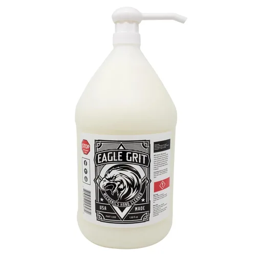 Vista 8 de Eagle Grit - Limpiador de manos industrial resistente, jabón mecánico fabricado en Estados Unidos, desengrasante de manos a base de sílice, sin