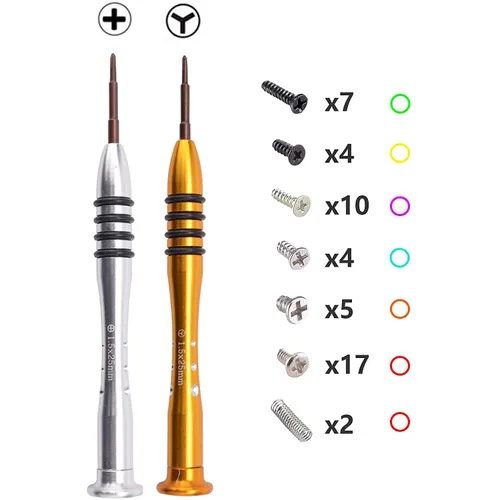 Vista 5 de eXtremeRate Reemplazo brillante de ABXY Home Capture Plus Minus Keys Dpad L R ZL ZR Gatillo para Nintendo Switch Lite, kit completo de reparación