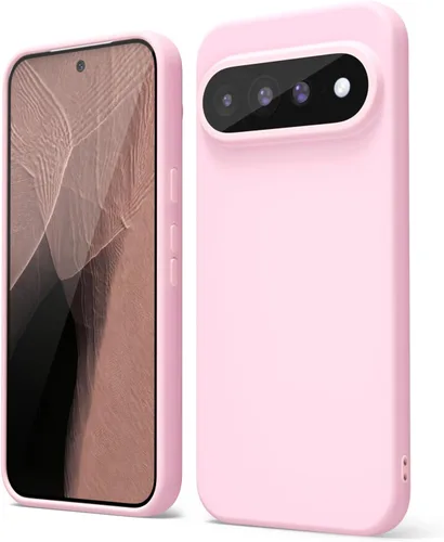 Vista 25 de oakxco para Google Pixel 6A Funda de teléfono de silicona líquida, diseño estético lindo y delgado para mujer y niña, cubierta de gel suave, lisa
