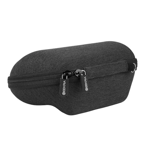 Vista 4 de Geekria UltraShell Case Compatible with Steam Controller, Hard Shell Case Travel Carrying Portable Storage Bag with Internal Mesh Pocket for