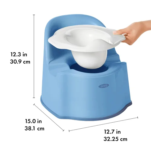 Vista 6 de OXO Tot Silla para orinal - Anochecer