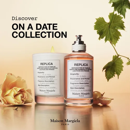 Vista 2 de Maison Margiela Replica On A Date - Floral Fragrance for Men and Women Eau de Toilette with Isparata Rose, Blackcurrant & Patchouli - Long Lasting