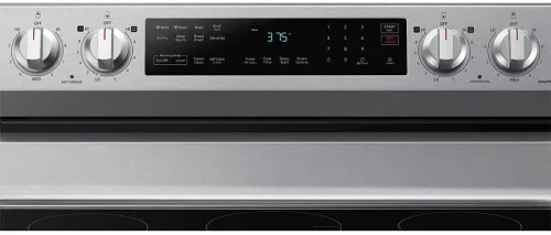 Vista 6 de Samsung NE63A6511SS - Cocina eléctrica independiente Smart de 6.3 pies cúbicos en acero inoxidable