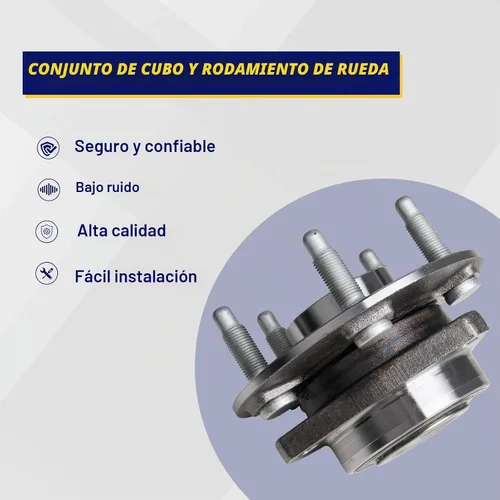 Vista 5 de KUSATEC 513288 Par de cojinetes de cubo de rueda delantera o trasera