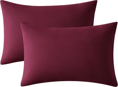 Vista 12 de EXQ Home - Fundas de almohada para niños pequeños 13x18, juego de 2 fundas de almohada de viaje, funda de almohada pequeña para almohada de bebé